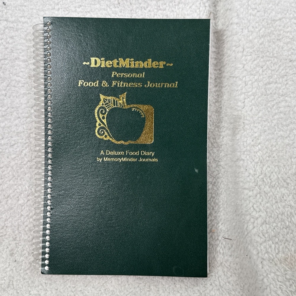 DietMinder Personal Food and Fitness Journal MemoryMinder Spiral